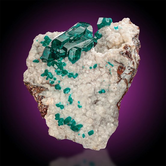 Dioptase-Tsumeb Mine (Tsumcorp Mine) | Tsumeb | Otjikoto Region | Namibia